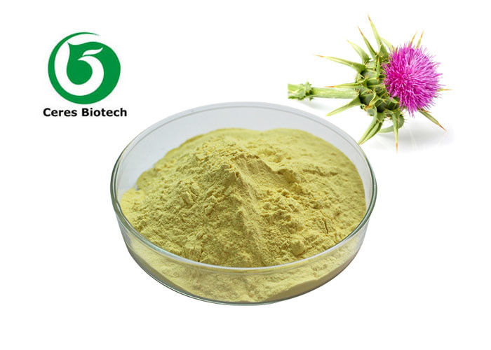 Natural Milk Thistle Extract Silymarin 80% Powder for Protecting Liver